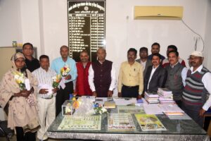 Retired employees got pension authority and copy of gratuity payment order,